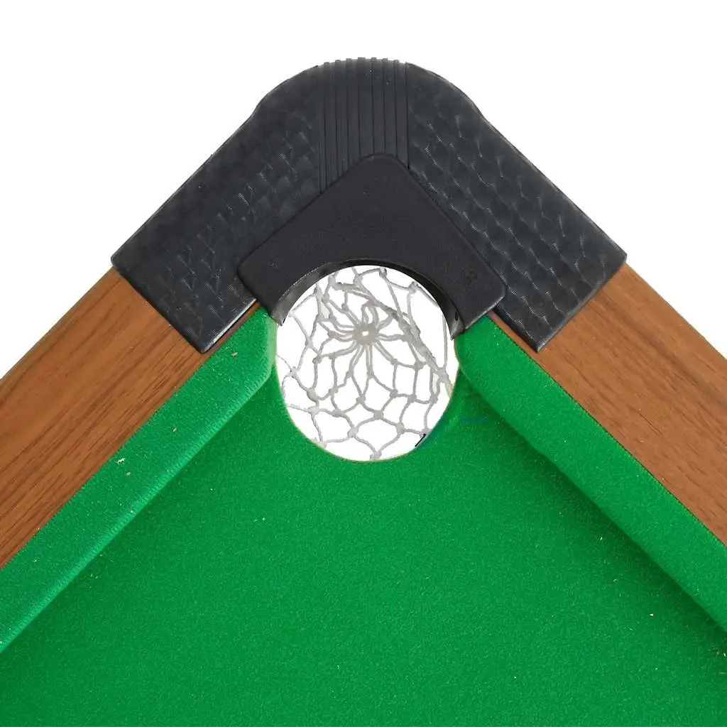 4 Feet Billiard Table Pool Game Room Indoor Brown 122x61x76cm with Accessories