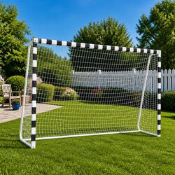 Soccer Goal Specifications: 300x200x90 cm Metal Frame