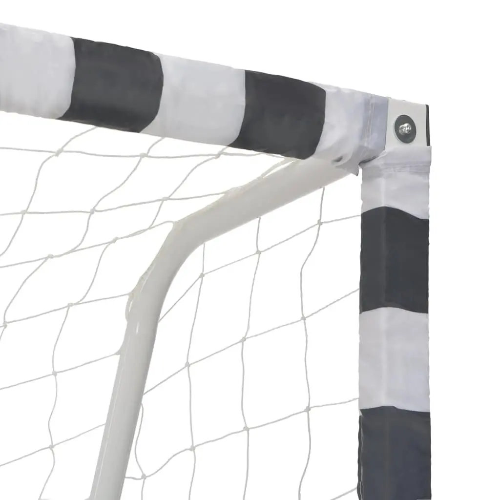 Soccer Goal 300x200x90 cm Metal Frame Net Outdoor Garden Training Playing
