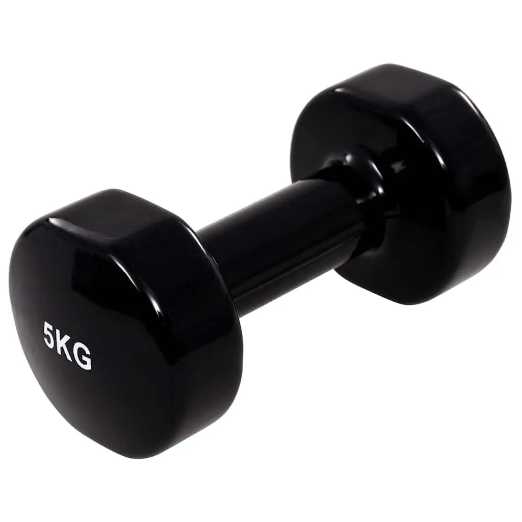 Cast Iron Dumbbell Pair Home Gym 2x5kg