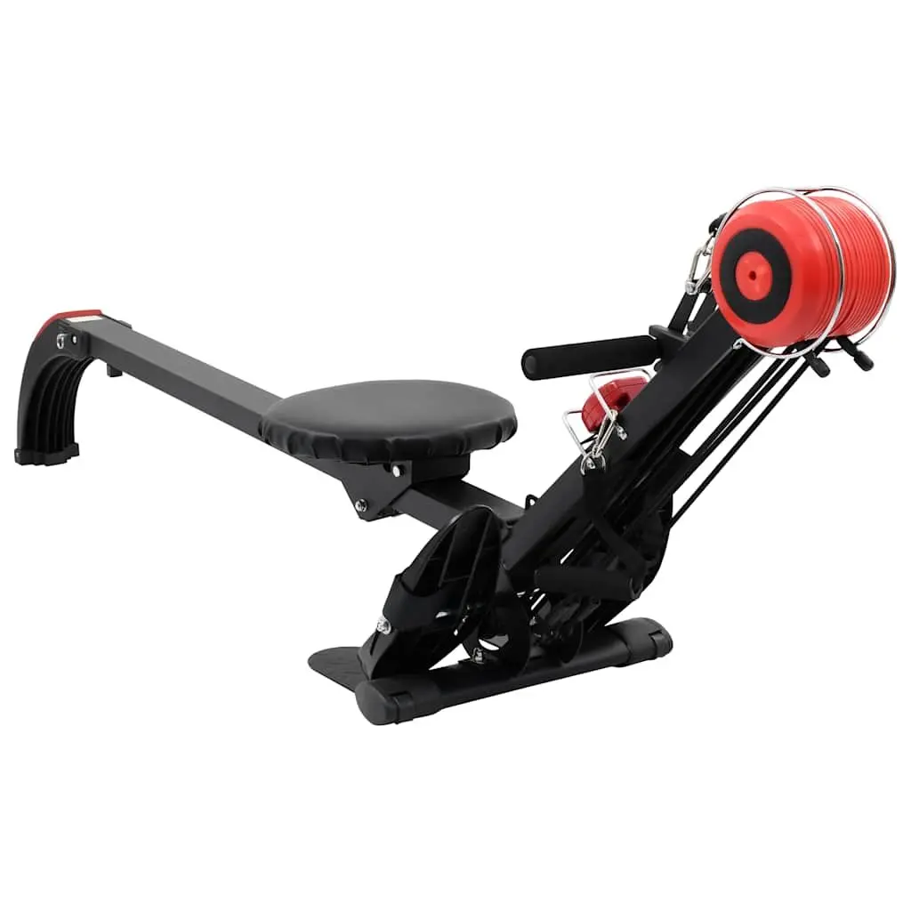 Folding Rowing Machine Adjustable Resistance Home Gym Cardio Exercise Equipment