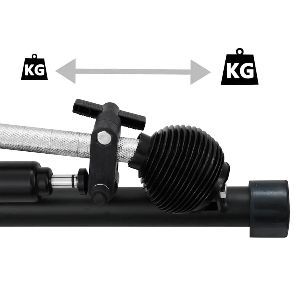 Rowing Machine with 5-Level Hydraulic Resistance and LCD Display
