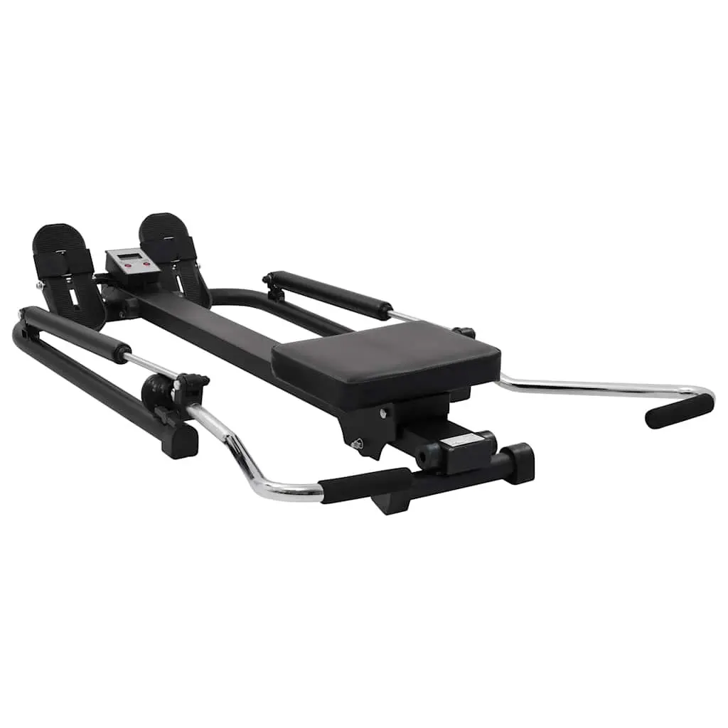 Rowing Machine with 5-Level Hydraulic Resistance and LCD Display