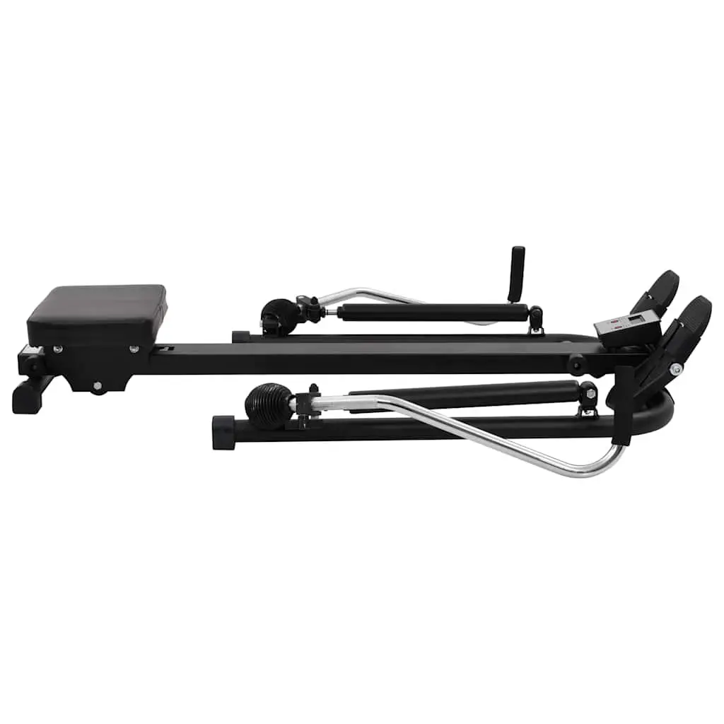 Rowing Machine with 5-Level Hydraulic Resistance and LCD Display