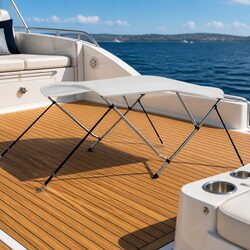 Boat Bimini Top 3-Bow Frame Dimensions and Specs