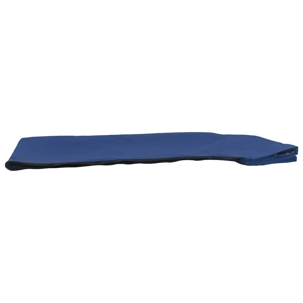 Bimini Top Boat Canopy Blue Adjustable 185 to 198cm Width 3 Bow Frame UV Water Resistant Polyester