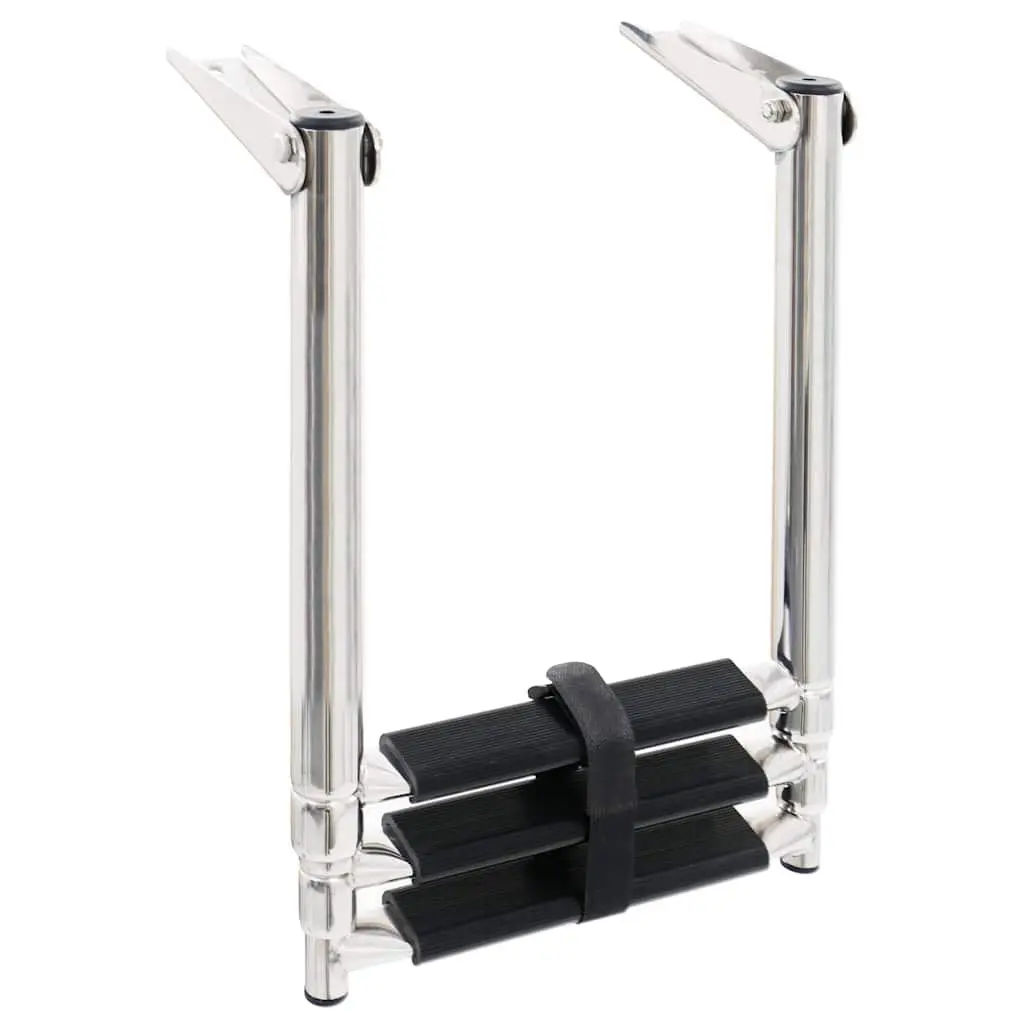 3-Step Folding Ladder for Boats and Pools