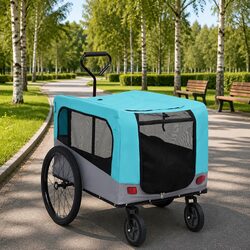 2-in-1 Pet Bike Trailer Specifications: Robust Design and Features