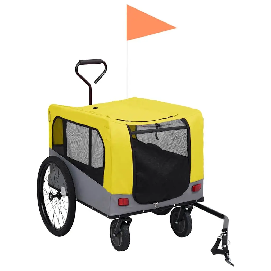 2-in-1 Pet Bike Trailer