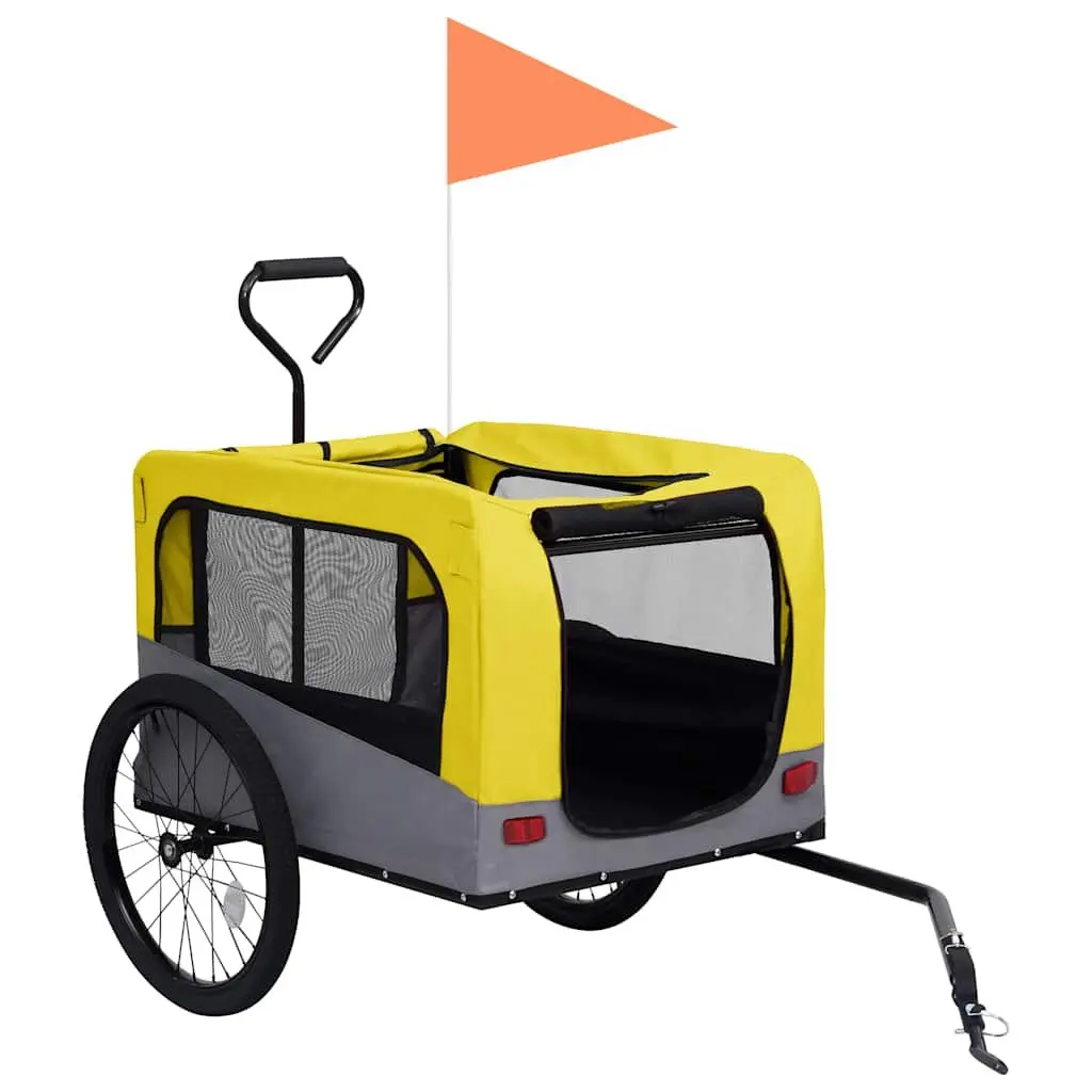 2-in-1 Pet Bike Trailer