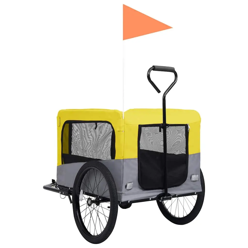 2-in-1 Pet Bike Trailer