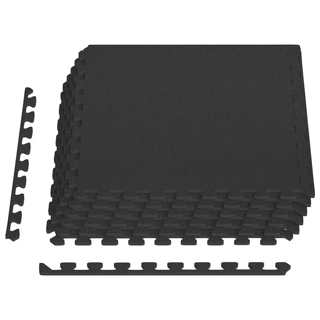 Exercise Floor Mats 6 pcs Puzzle Interlocking Gym Fitness Home Play Area