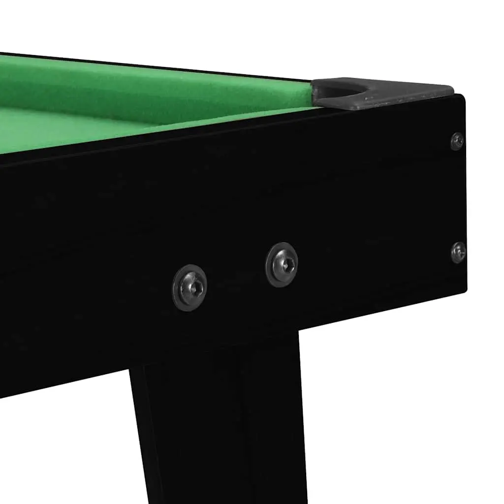 Mini Pool Table 92x52x19cm Portable Tabletop Billiards Game Set with Cues Balls