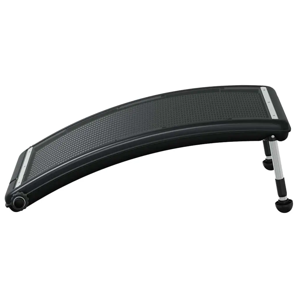 Solar Pool Heater Curved Panel Above Ground Adjustable Heating System 110x65cm