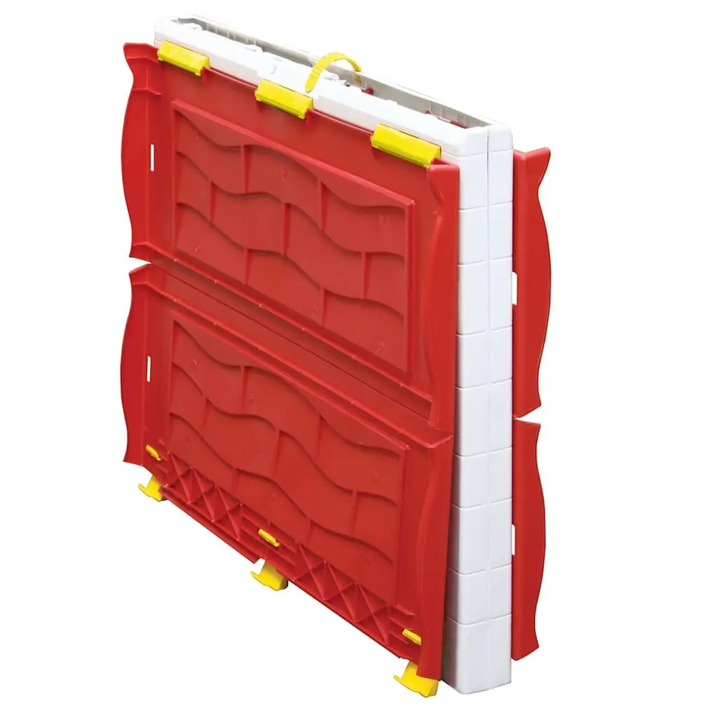 Kids Foldable Playhouse Cottage Indoor Outdoor Multicolour