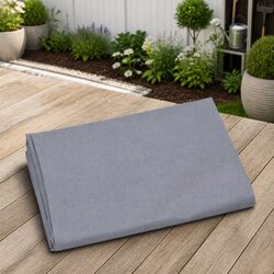 Garden Cart Liner Weather-Resistant Fabric Grey 81x41x21 cm Utility Wagon