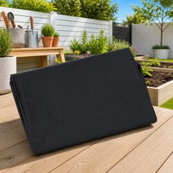 Garden Cart Liner Dimensions 81x41x40cm, Black Polyester Fabric