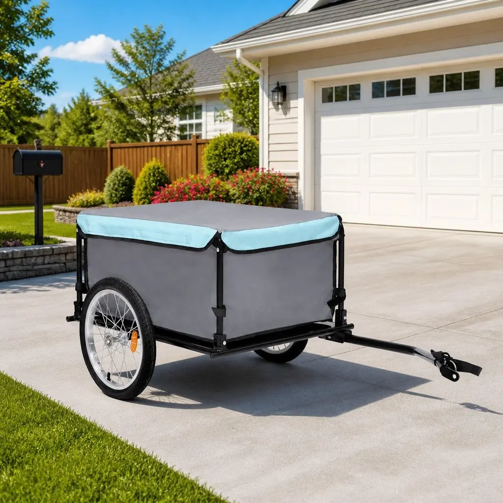 65kg Load Capacity Bicycle Trailer