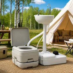 Specifications of Portable Toilet and Handwash Station Set