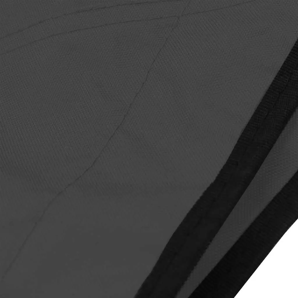3 Bow Bimini Top Boat Canopy for Marine Use Adjustable Width 154 to 167 cm Anthracite