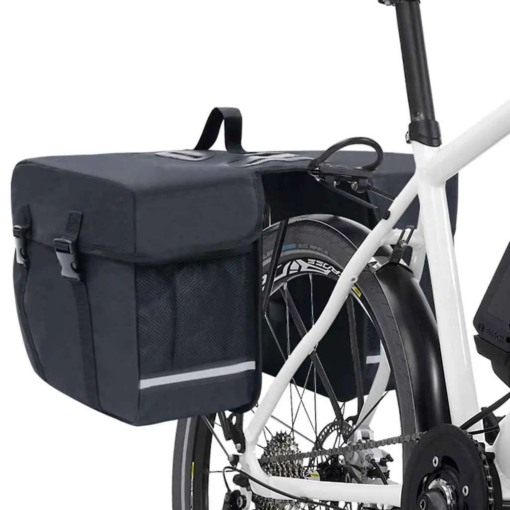 Bicycle Pannier Bag for Cycling 35L Waterproof Reflective Storage
