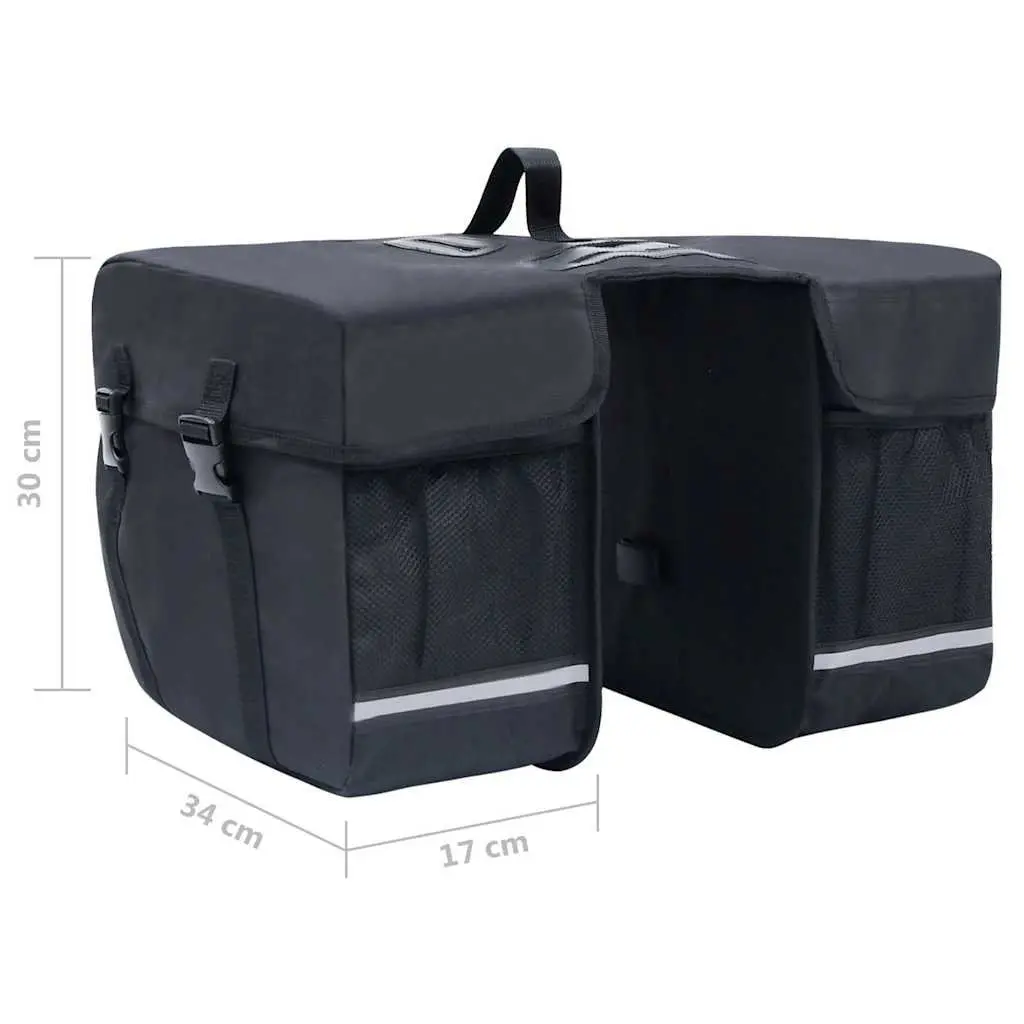 Bicycle Pannier Bag for Cycling 35L Waterproof Reflective Storage