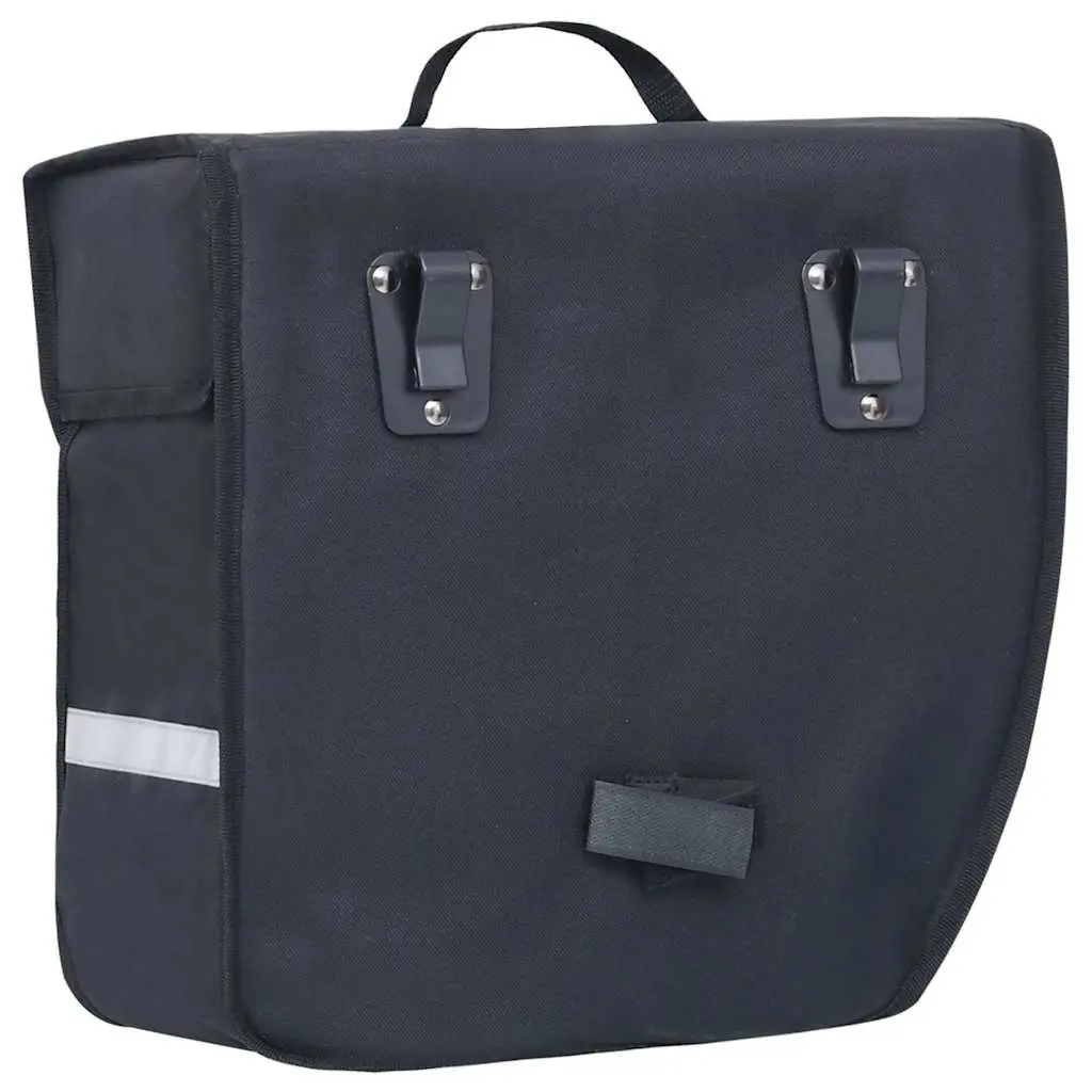 Bicycle Pannier Bag for Cycling Left Side Mount 21L Waterproof Black