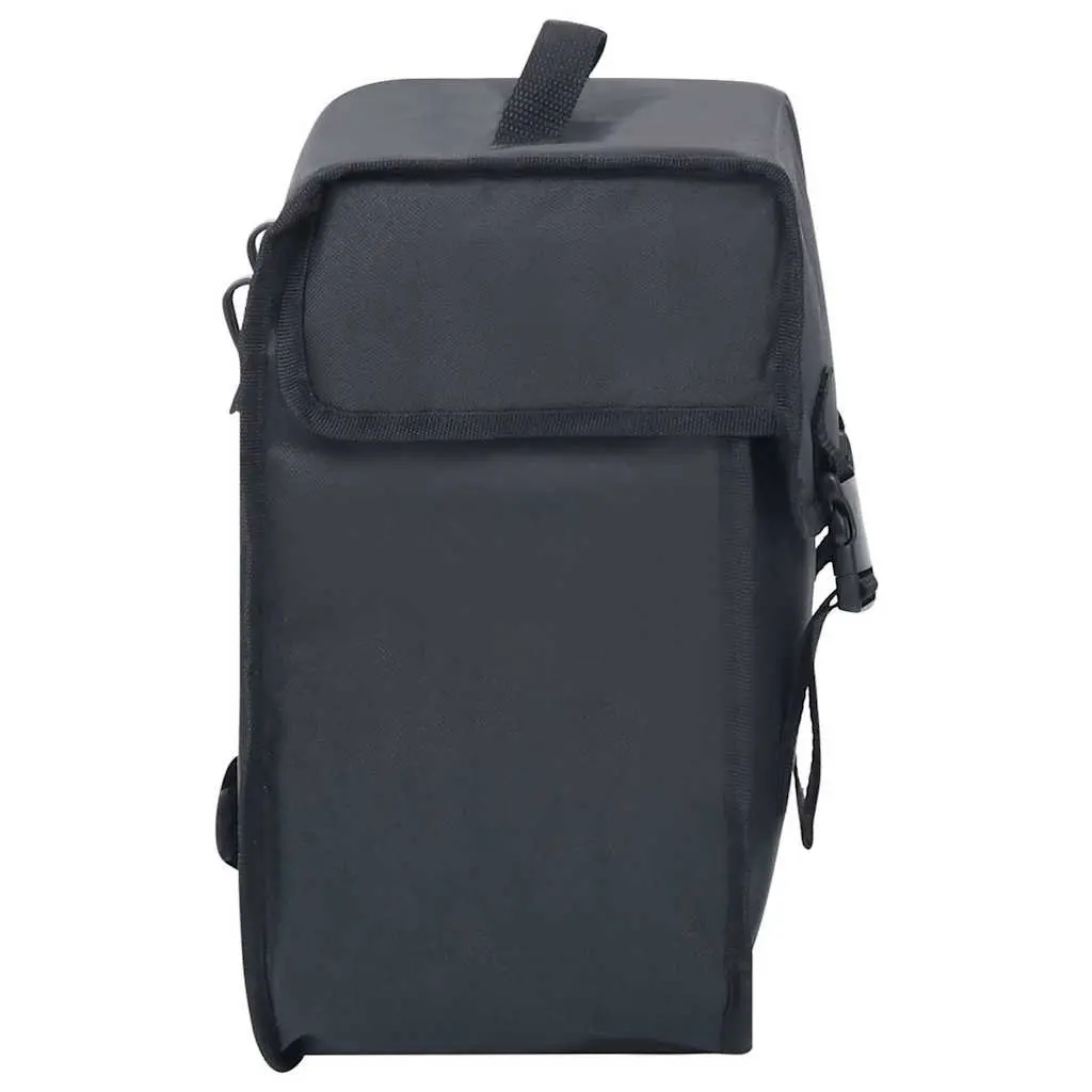 Bicycle Pannier Bag for Cycling Left Side Mount 21L Waterproof Black
