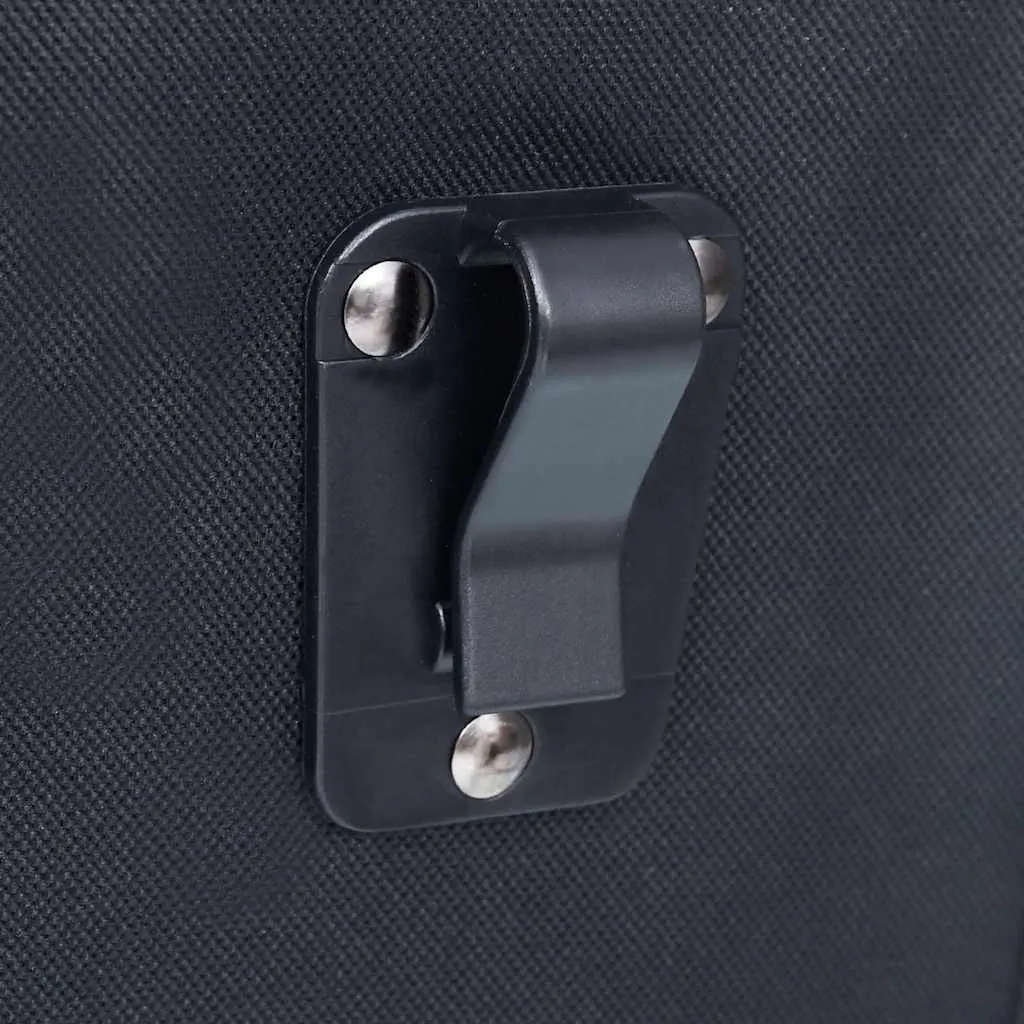 Bicycle Pannier Bag for Cycling Left Side Mount 21L Waterproof Black