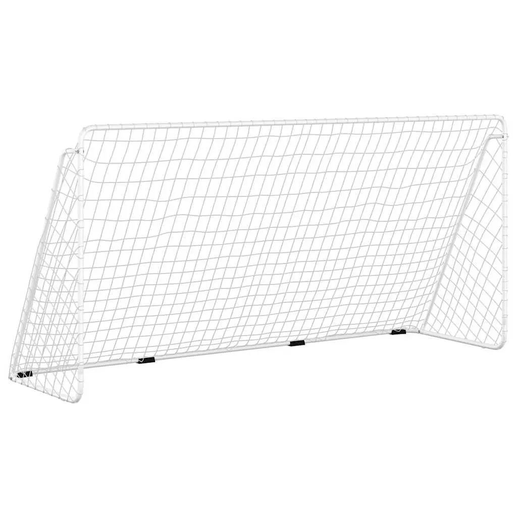 Football Goal for Adults 366x122x182cm Steel Frame