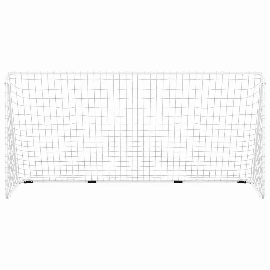 Football Goal for Adults 366x122x182cm Steel Frame