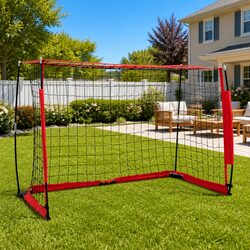 Portable Soccer Goal: 184 x 91 x 124.5 cm Dimensions