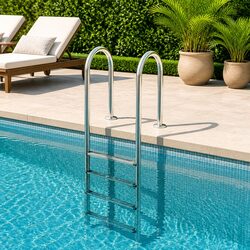 Specifications of 54x38x211cm Pool Ladder, Stainless Steel