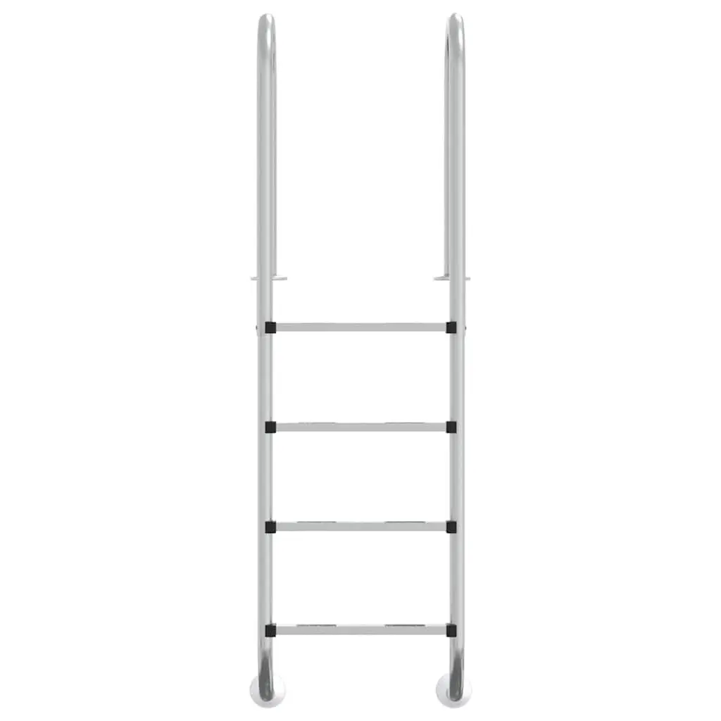 Pool Ladder for Swimming Pool 54x38x184.5cm Stainless Steel Safe Access
