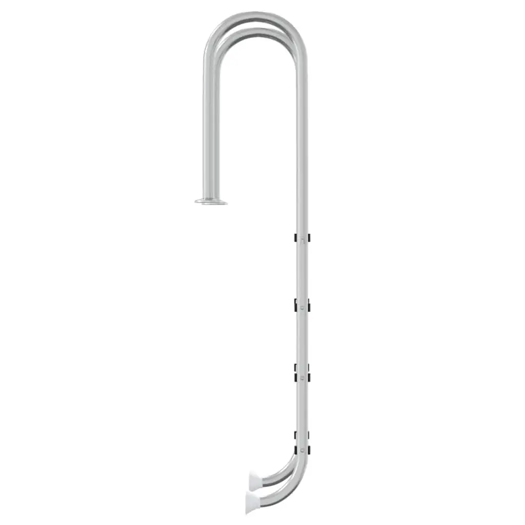 Pool Ladder for Swimming Pool 54x38x184.5cm Stainless Steel Safe Access