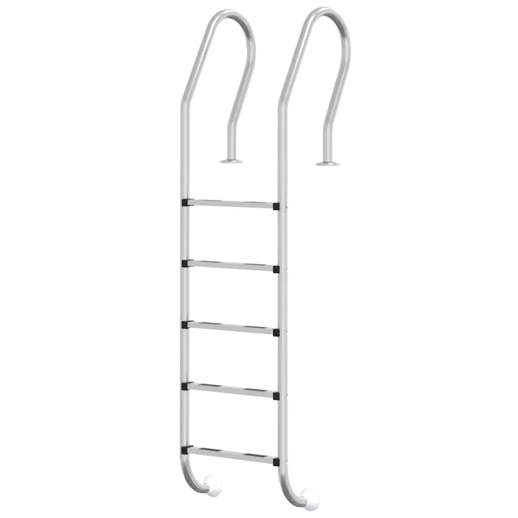Pool Ladder for Swimming Pool 54x38x211 cm Stainless Steel Non-Slip Handrail