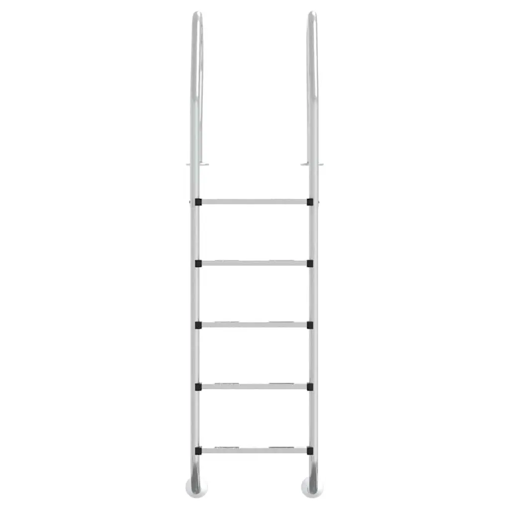 Pool Ladder for Swimming Pool 54x38x211 cm Stainless Steel Non-Slip Handrail