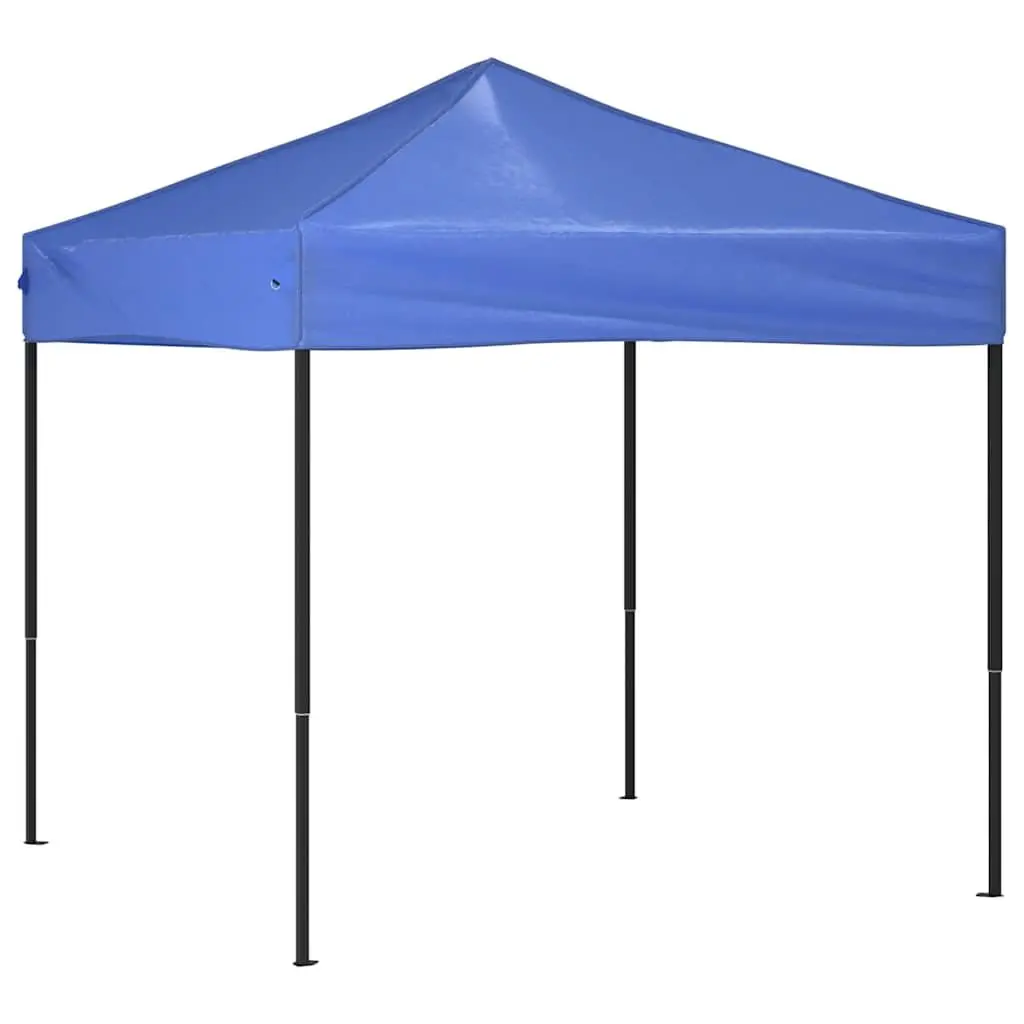 Blue 2x2 m Folding Party Tent with Durable Steel Frame