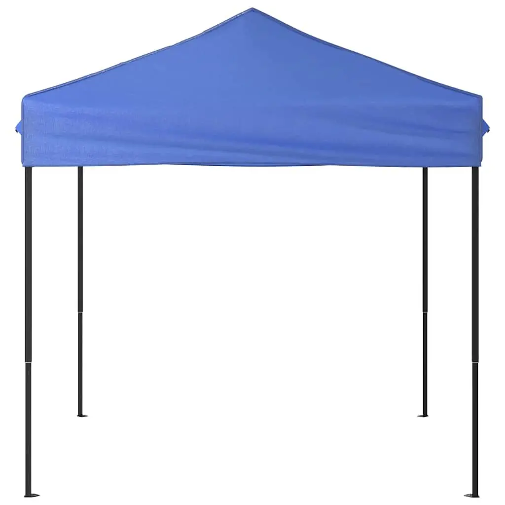 Blue 2x2 m Folding Party Tent with Durable Steel Frame