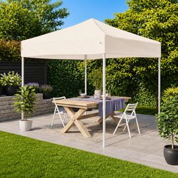 Specifications of the Cream Folding 2x2m Tent