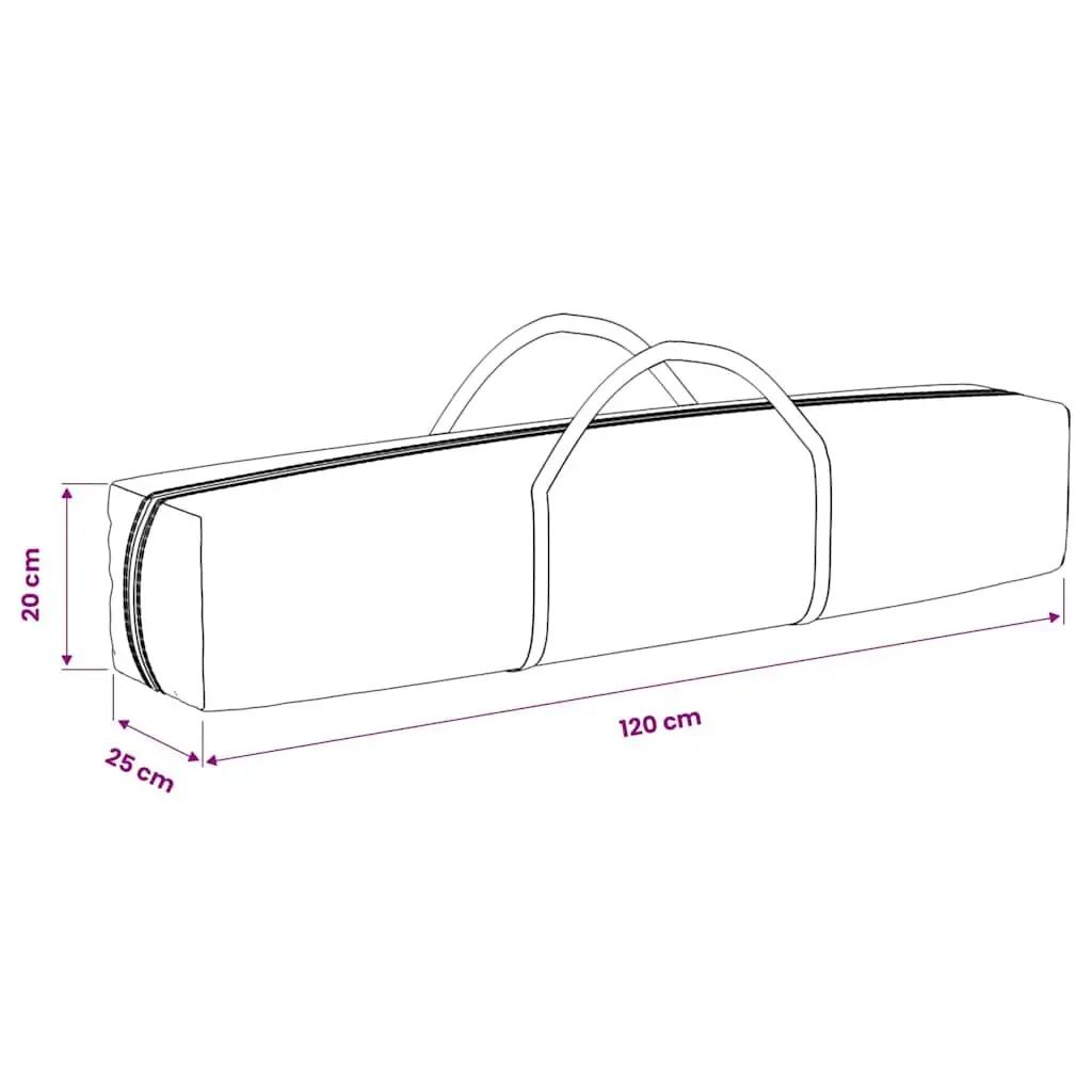 Folding Party Tent Outdoor Use 2x2m Anthracite Gazebo Canopy with Sidewalls