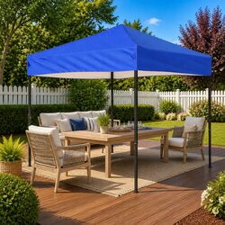 Specifications of the 3x3m Blue Folding Party Tent