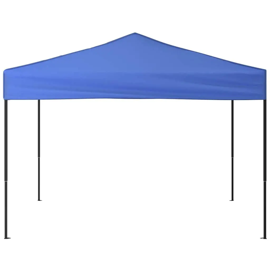 Folding Canopy Tent 3x3m Blue Outdoor Garden Shelter for Parties Camping Events