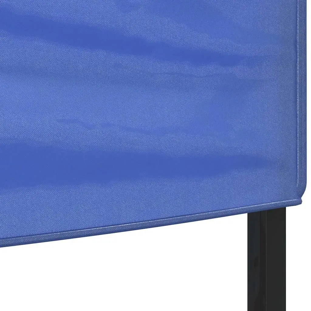 Folding Canopy Tent 3x3m Blue Outdoor Garden Shelter for Parties Camping Events