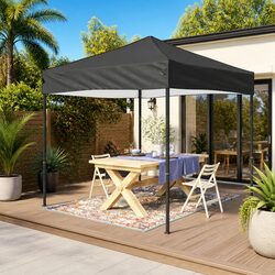 Specifications of the Anthracite 3x3m Folding Party Tent