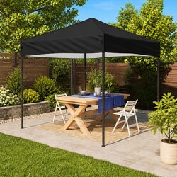 Specifications for Black Folding Party Tent 3x3m