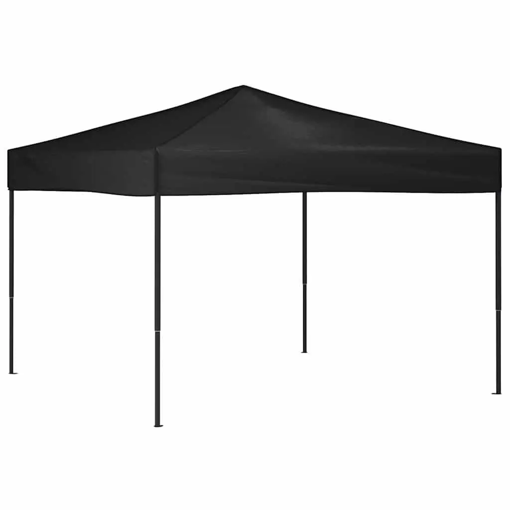 Black Folding Party Tent 3x3m