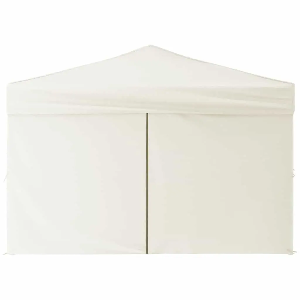 3x3 m Cream Folding Party Tent with Sturdy Frame