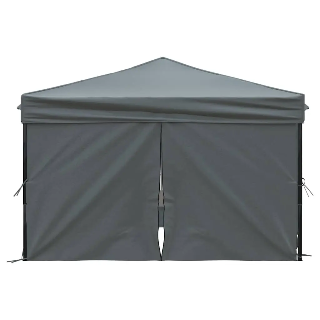 Folding Party Tent Outdoor Use 3x3m Anthracite