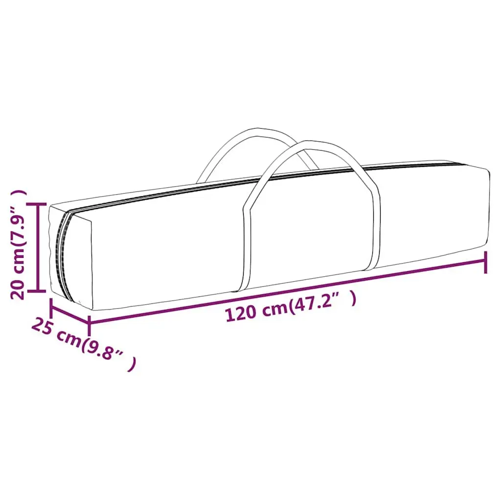 Folding Party Tent Outdoor Use 3x3m Anthracite